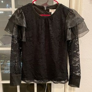 Rachel parsell puff sleeve top
